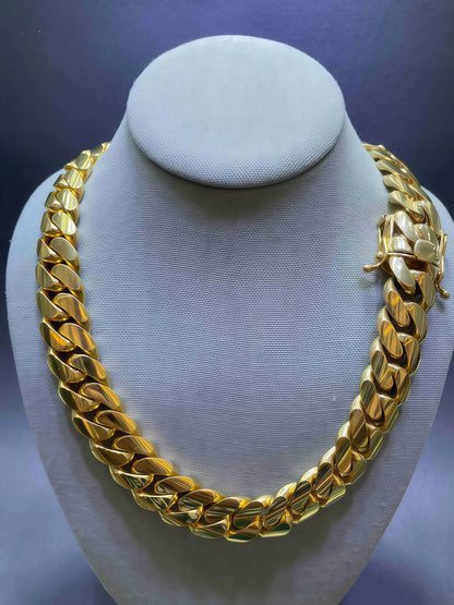 18k Gold Miami Cuban Chain