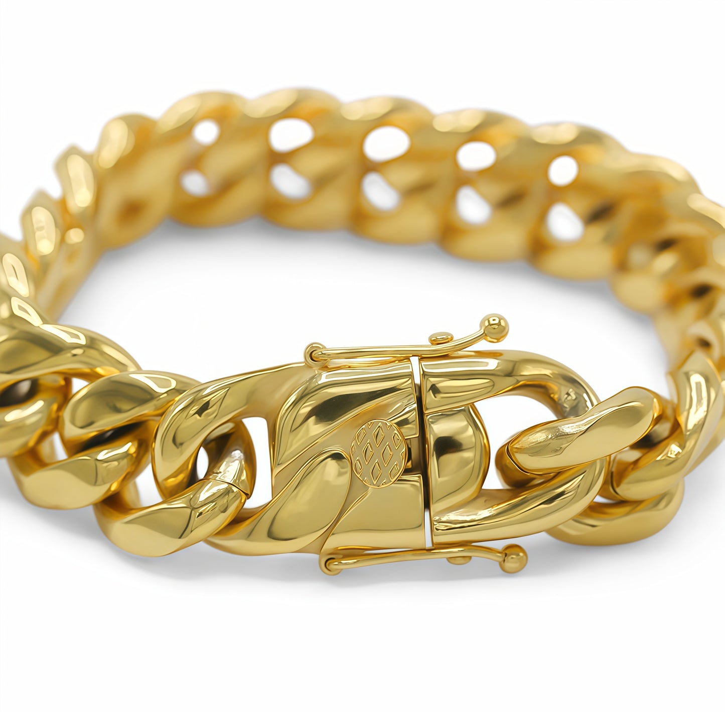18k Gold Miami Cuban Bracelet