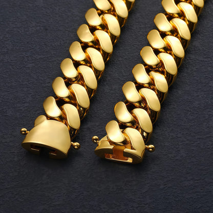 18k Gold Miami Cuban Bracelet